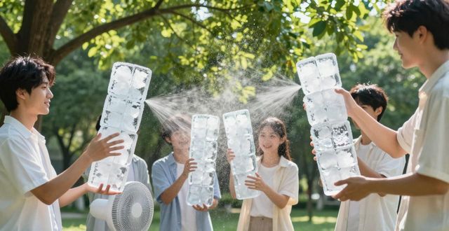 大冰块降温方法_崇明夏季防暑降温大冰块_大冰块户外活动使用时长